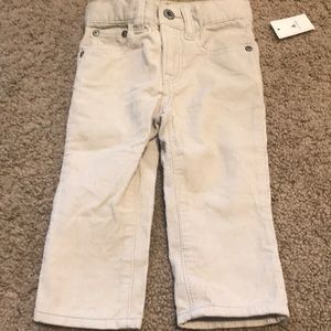 Brand new corduroy cream boy pants GAP
